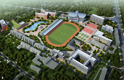 湖南省常德市第一中学整体规划方案及教学中心设计