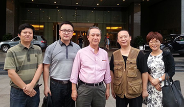 WACA创会会长潘祖尧先生和CCIAD首席设计师张楠先生到访CCIAD桂林建筑院