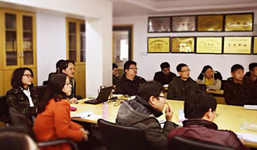 2014年12月19日湖南规划院主要技术人员参加学习了公司内部组织的学术交流沙龙活动
