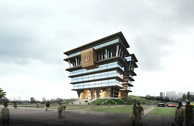 湖南长沙宁乡开发区创业服务中心建筑设计