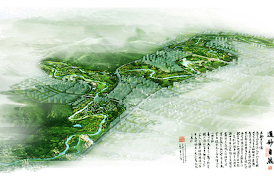 湖南省双峰县四安河两厢风光带概念规划