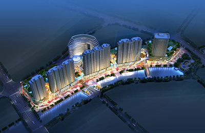 云南文山州中央尚城规划建筑设计方案